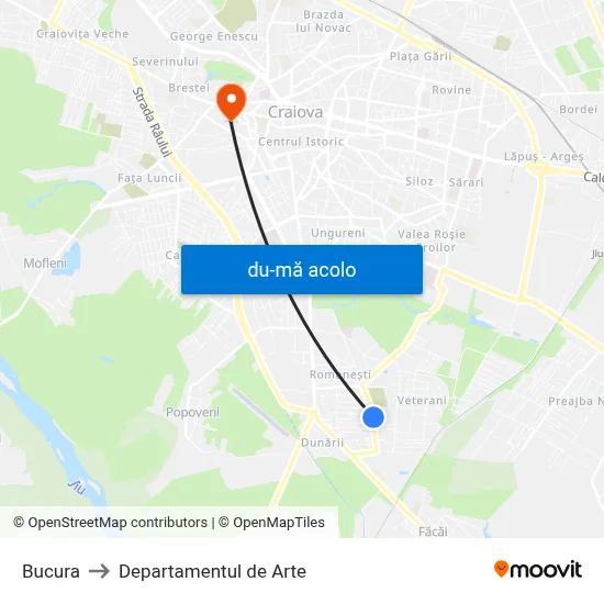 Harta de Bucura către Departamentul de Arte