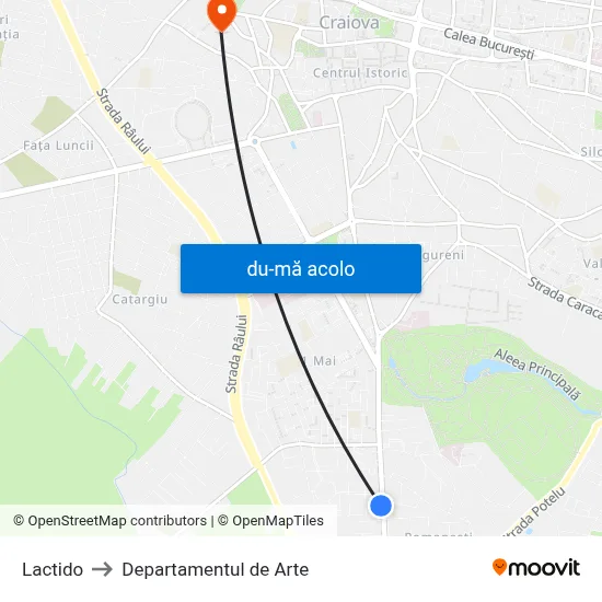 Harta de Lactido către Departamentul de Arte