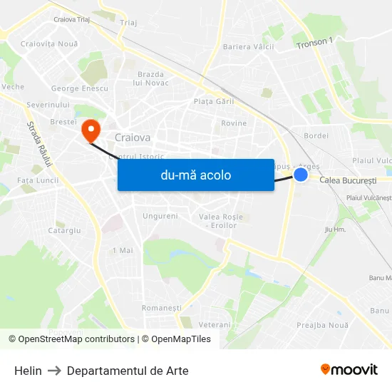 Harta de Helin către Departamentul de Arte