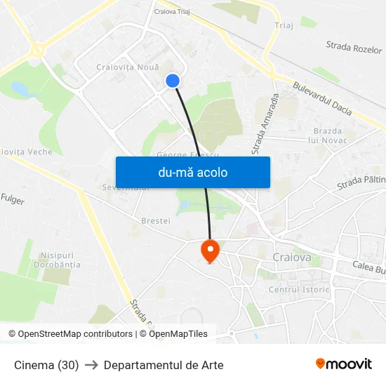 Harta de Cinema (30) către Departamentul de Arte