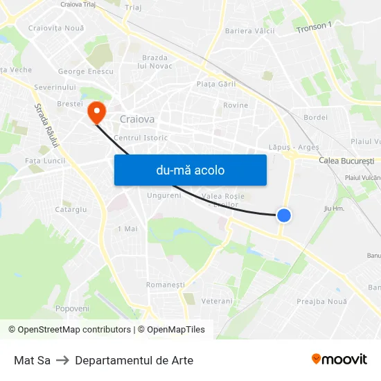 Harta de Mat Sa către Departamentul de Arte