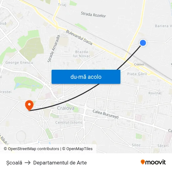 Harta de Școală către Departamentul de Arte