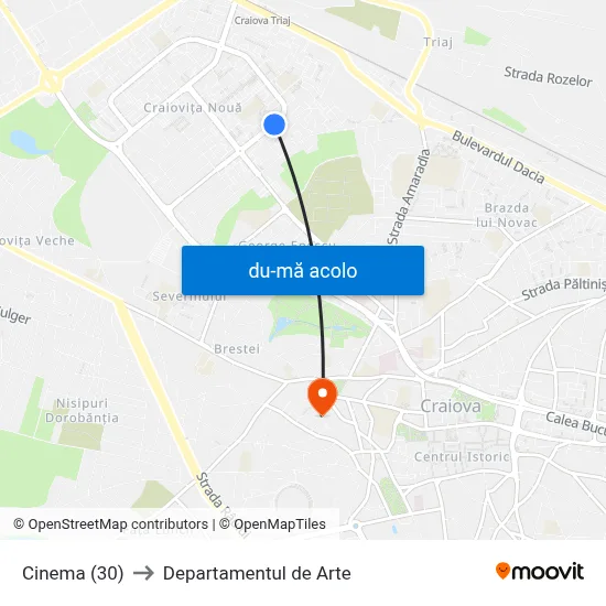 Harta de Cinema (30) către Departamentul de Arte