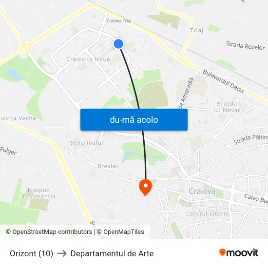 Harta de Orizont (10) către Departamentul de Arte