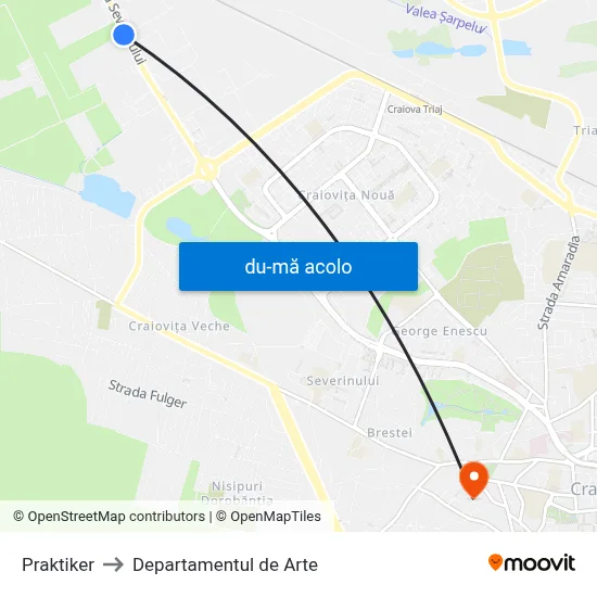 Harta de Praktiker către Departamentul de Arte