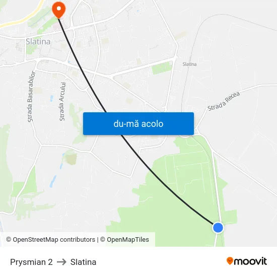 Harta de Prysmian 2 către Slatina