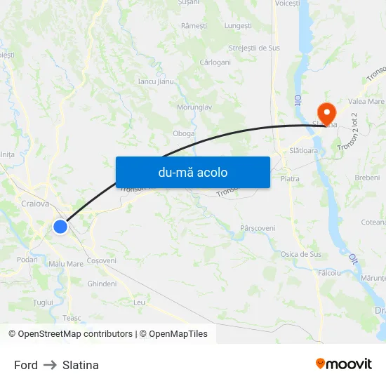 Harta de Ford către Slatina
