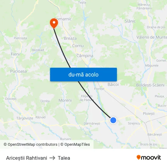 Harta de Ariceștii Rahtivani către Talea
