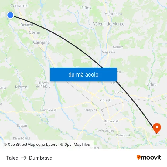 Harta de Talea către Dumbrava