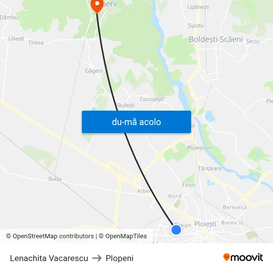 Harta de Lenachita Vacarescu către Plopeni