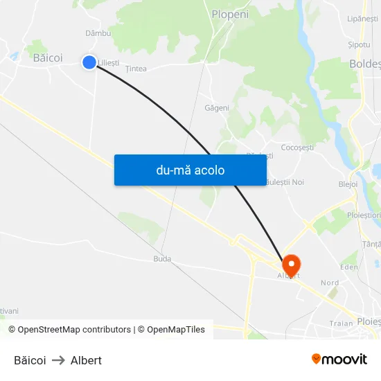 Harta de Băicoi către Albert