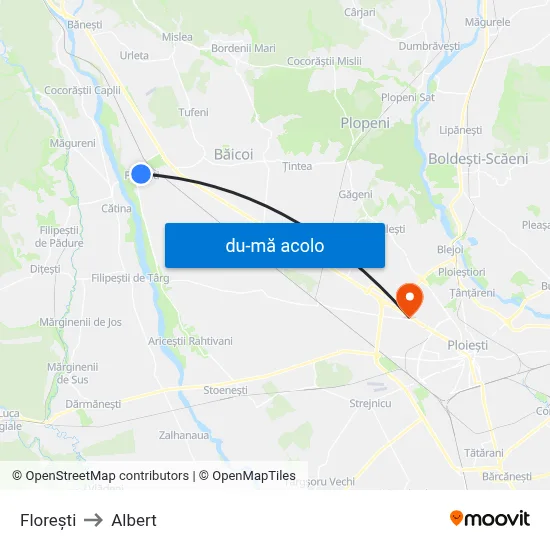Harta de Florești către Albert