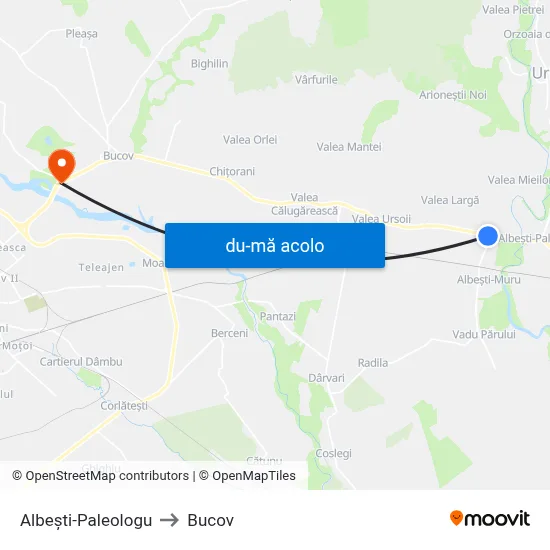 Harta de Albești-Paleologu către Bucov