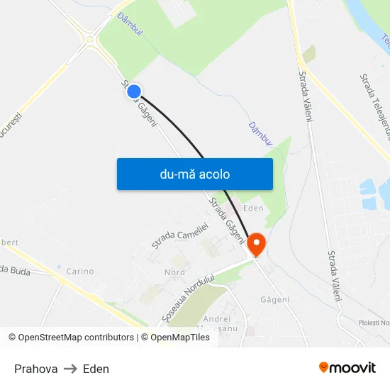 Harta de Prahova către Eden