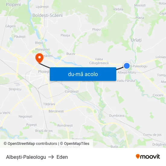 Harta de Albești-Paleologu către Eden