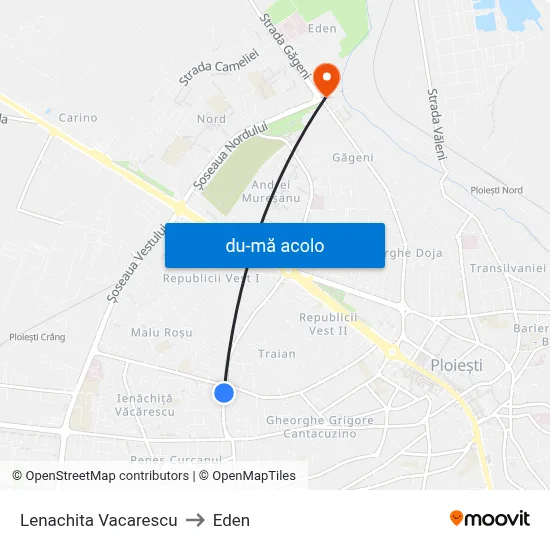 Harta de Lenachita Vacarescu către Eden