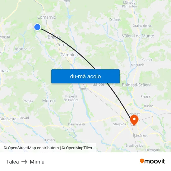 Harta de Talea către Mimiu