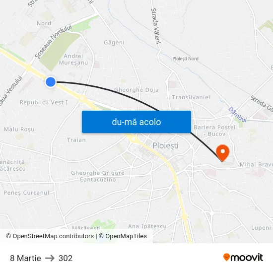 Harta de 8 Martie către 302