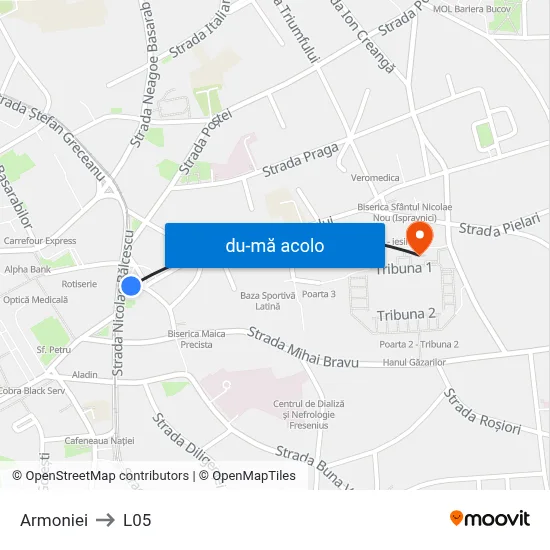 Harta de Armoniei către L05