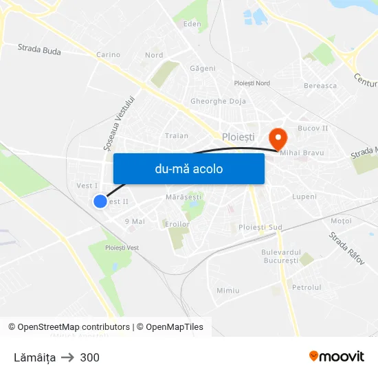 Harta de Lămâița către 300