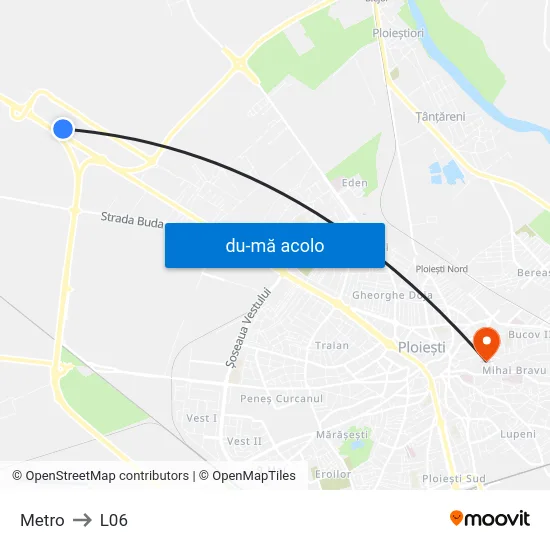 Harta de Metro către L06