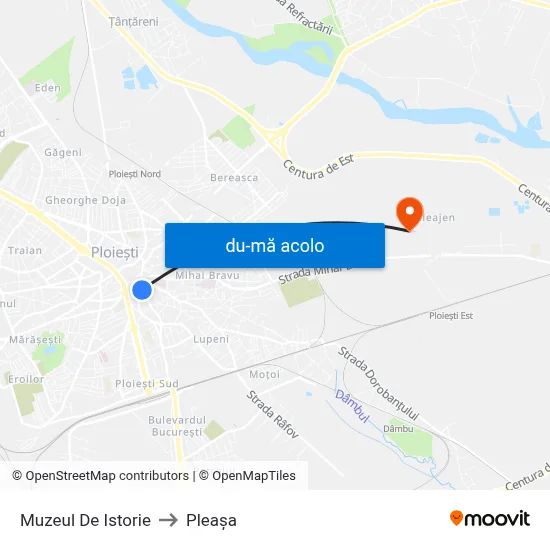 Harta de Muzeul De Istorie către Pleașa