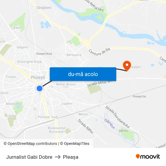Harta de Jurnalist Gabi Dobre către Pleașa