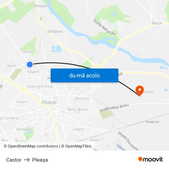 Harta de Castor către Pleașa