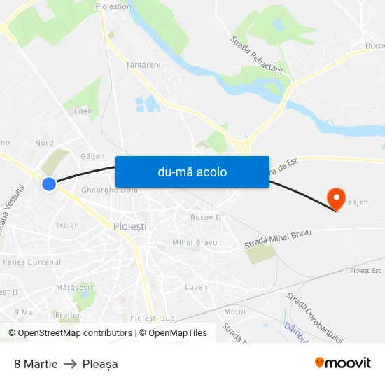 Harta de 8 Martie către Pleașa