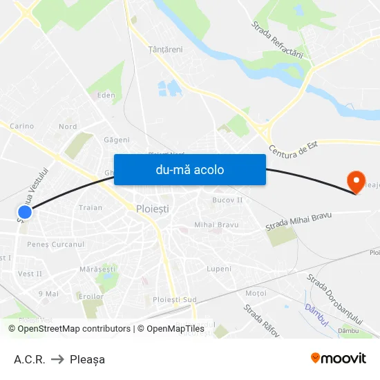 Harta de A.C.R. către Pleașa