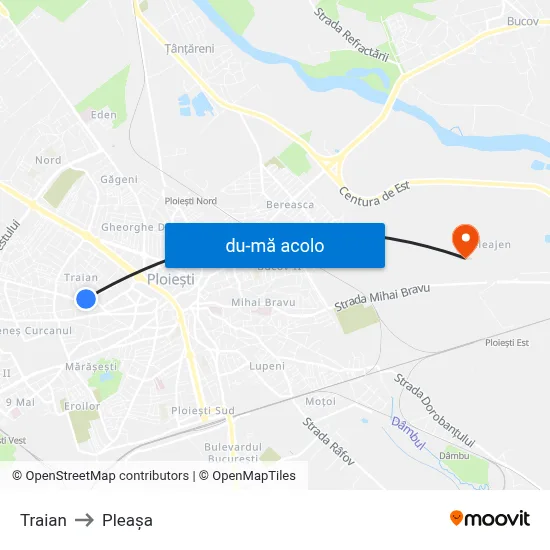 Harta de Traian către Pleașa