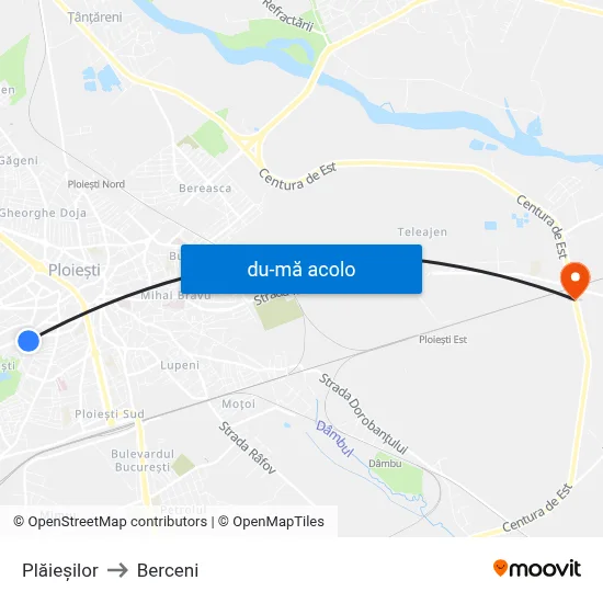 Harta de Plăieșilor către Berceni