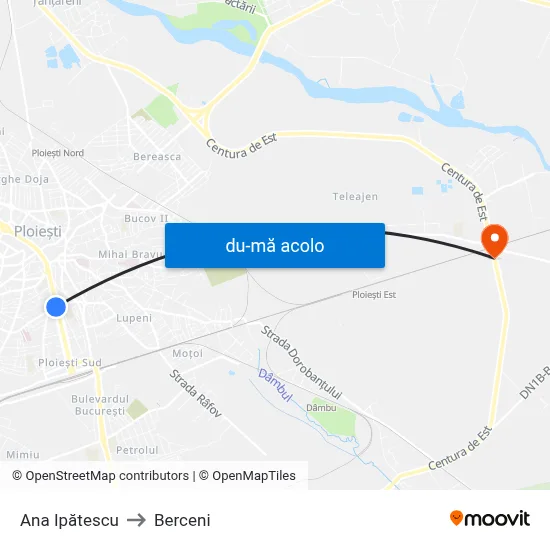 Harta de Ana Ipătescu către Berceni