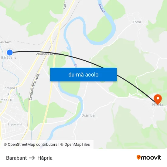 Harta de Barabant către Hăpria