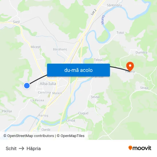 Harta de Schit către Hăpria