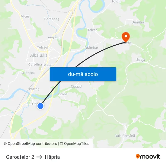 Harta de Garoafelor 2 către Hăpria