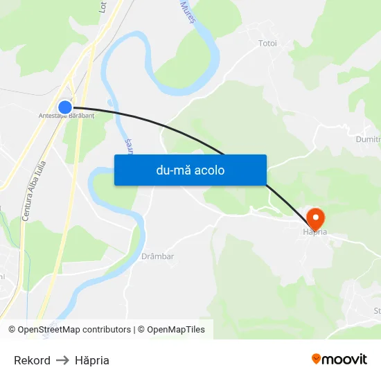 Harta de Rekord către Hăpria