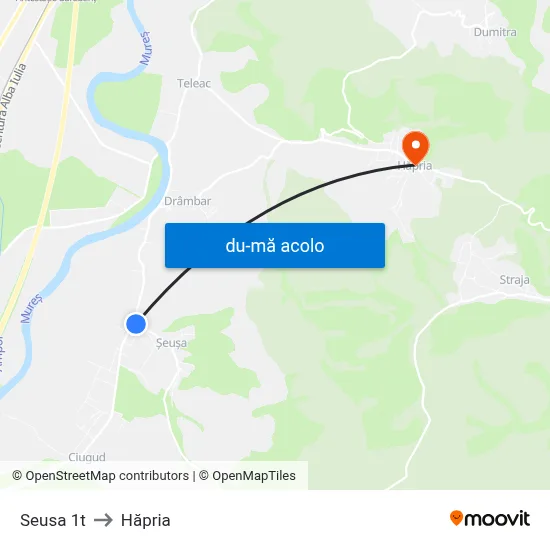 Harta de Seusa 1t către Hăpria