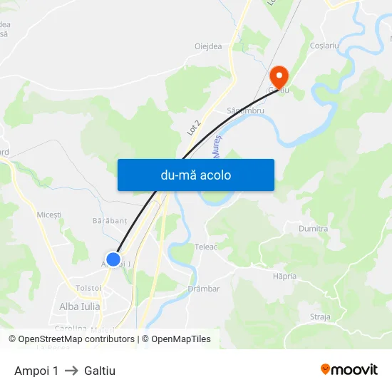 Harta de Ampoi 1 către Galtiu
