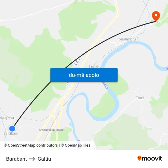 Harta de Barabant către Galtiu