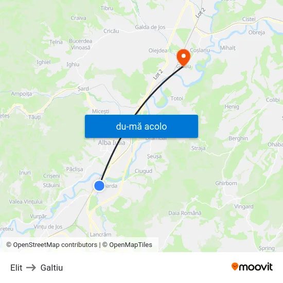 Harta de Elit către Galtiu