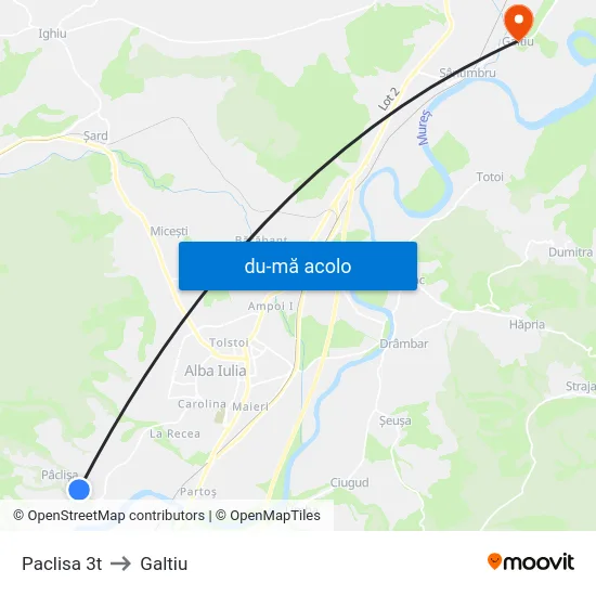 Harta de Paclisa 3t către Galtiu