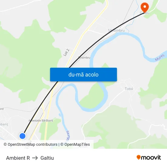Harta de Ambient R către Galtiu