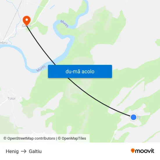 Harta de Henig către Galtiu