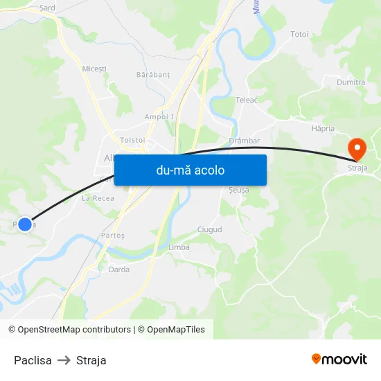 Harta de Paclisa către Straja