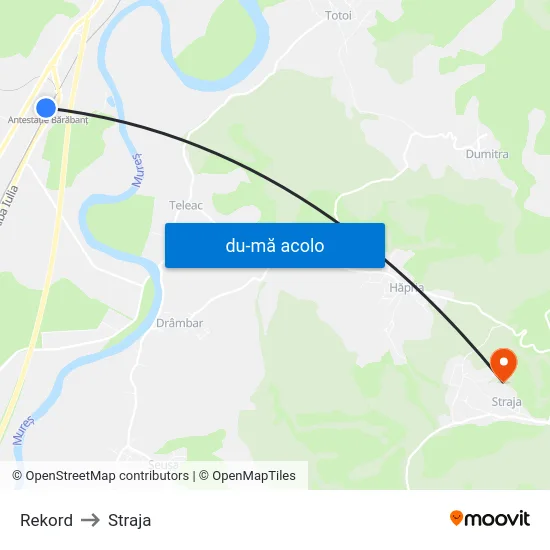 Harta de Rekord către Straja