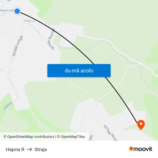 Harta de Hapria R către Straja