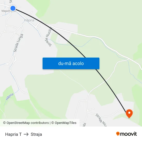 Harta de Hapria T către Straja