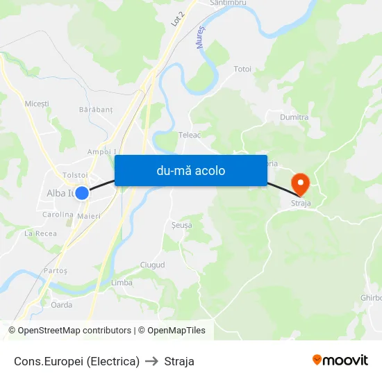 Harta de Cons.Europei (Electrica) către Straja