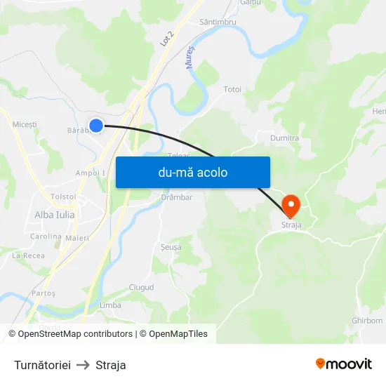 Harta de Turnătoriei către Straja